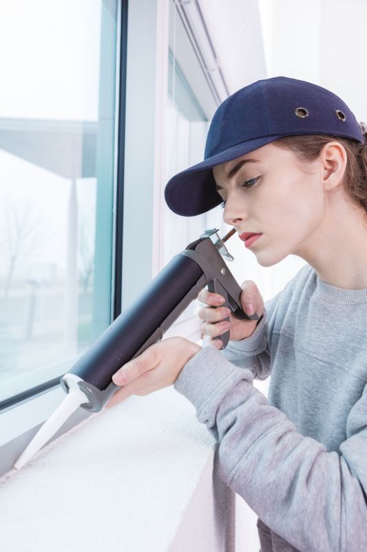 Local Window Sealing pros at work